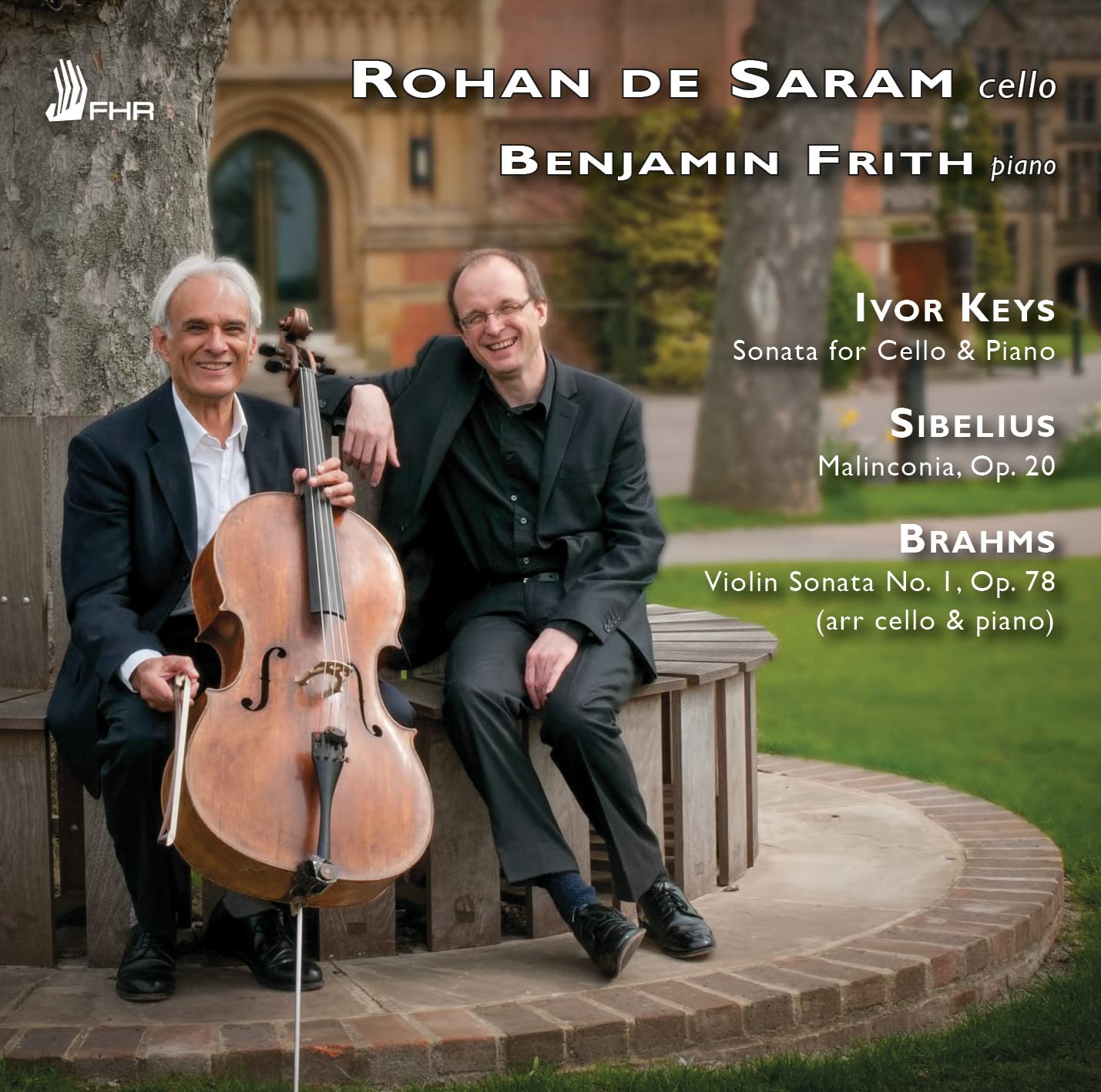 Keys, Sibelius, Brahms - Works for Cello and Piano