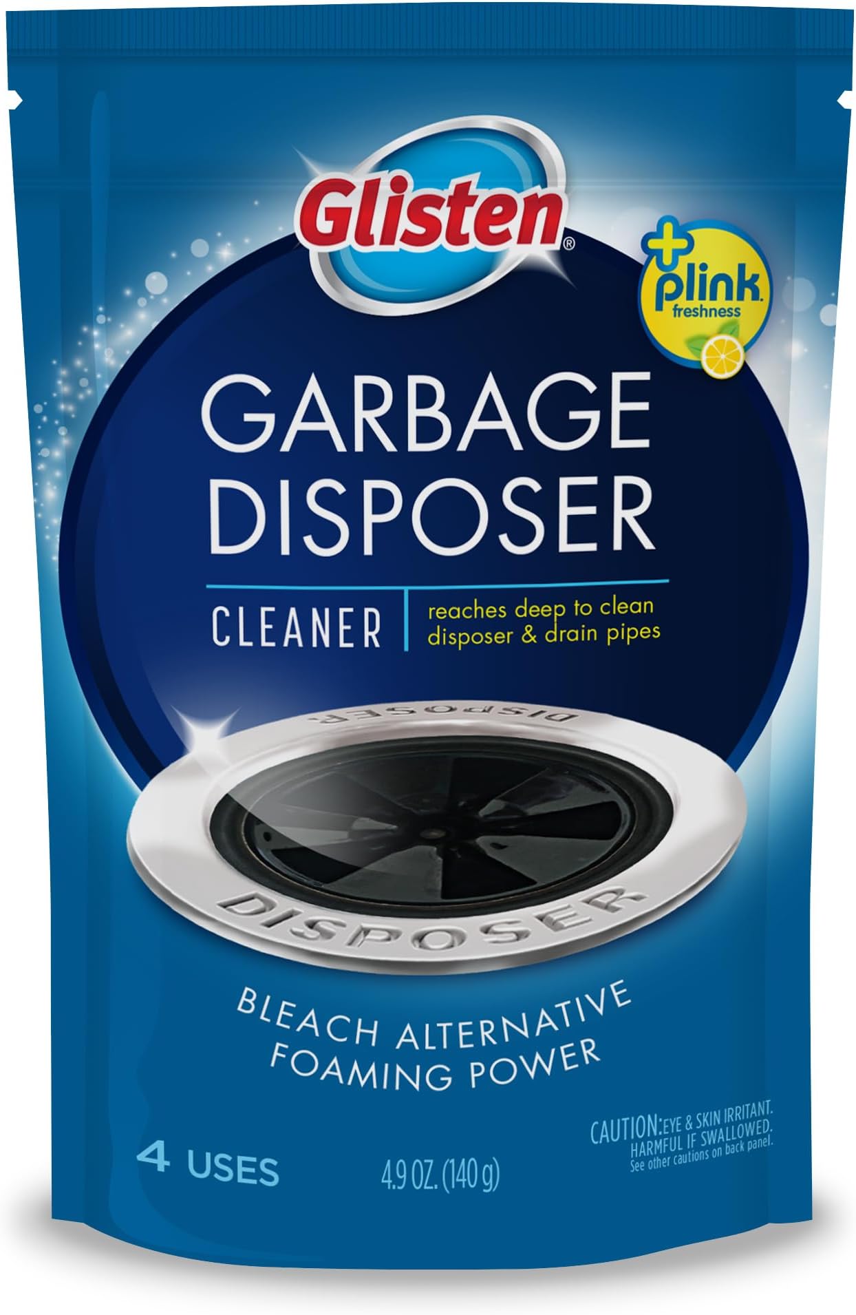 DP20B Disposer Care Foaming Garbage Disposer Cleaner-Twenty Pack (20 Uses)-Powerful Disposal Cleanser for Complete Cleaning of Entire Disposer-Lemon Scented, 24.5 oz