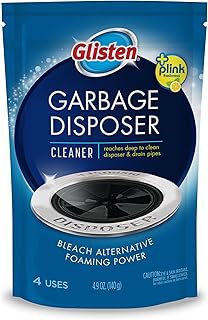 Glisten DP20B Disposer Care Foaming Garbage Disposer Cleaner-Twenty Pack (20 Uses)-Powerful Disposal Cleanser for Complete...