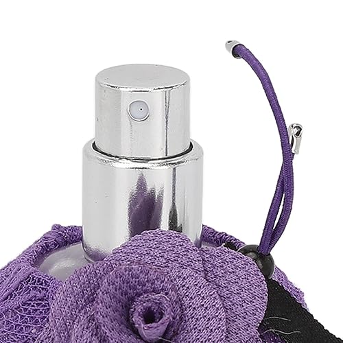 Miniatura 5 de Perfume para mujer, fragancia de larga duración, color morado, encaje rosa, perfume para viajes, fiestas, al aire libre, fragancia en aerosol