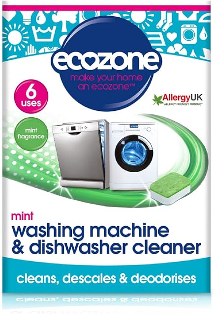 Ecozone Washing Machine & Dishwasher Cleaner Mint, 120g