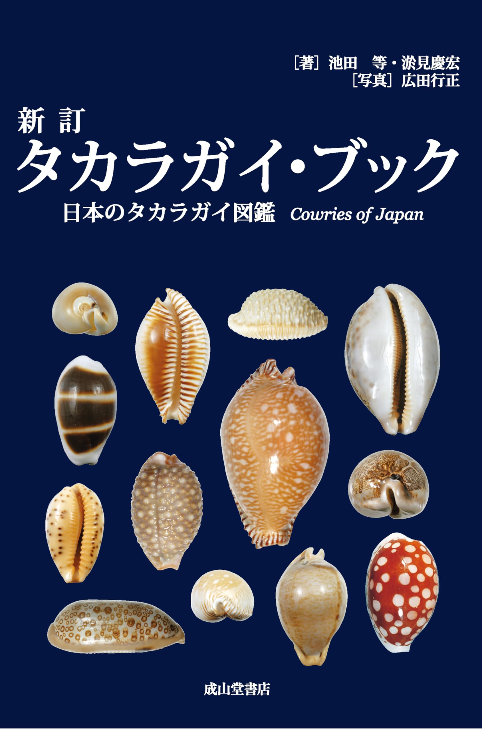 新訂 タカラガイ・ブック 日本のタカラガイ図鑑 Cowries of Jpana