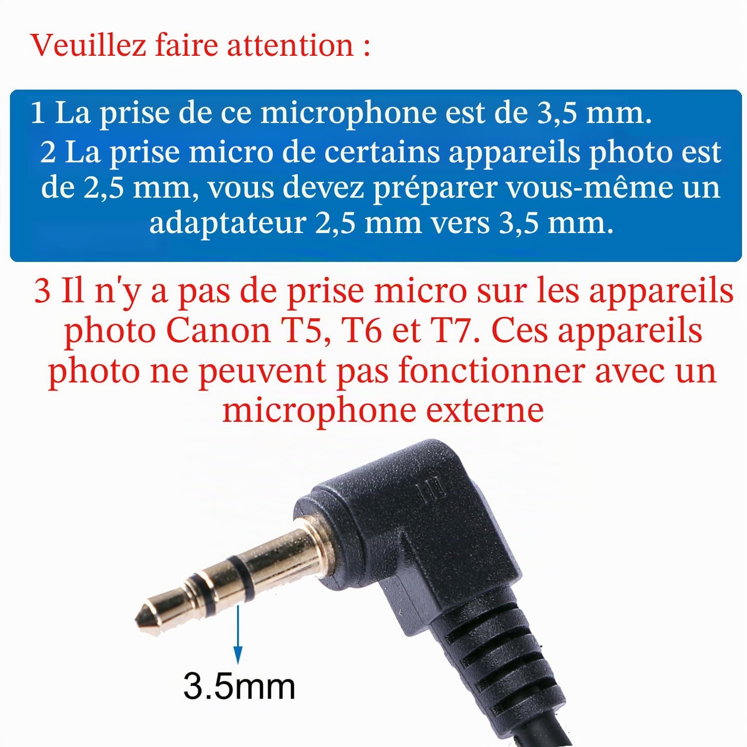 Nicama SGM5 Microphone Caméscope à Condensateur Cardioïde, Micro Caméra pour Sony Nikon Canon