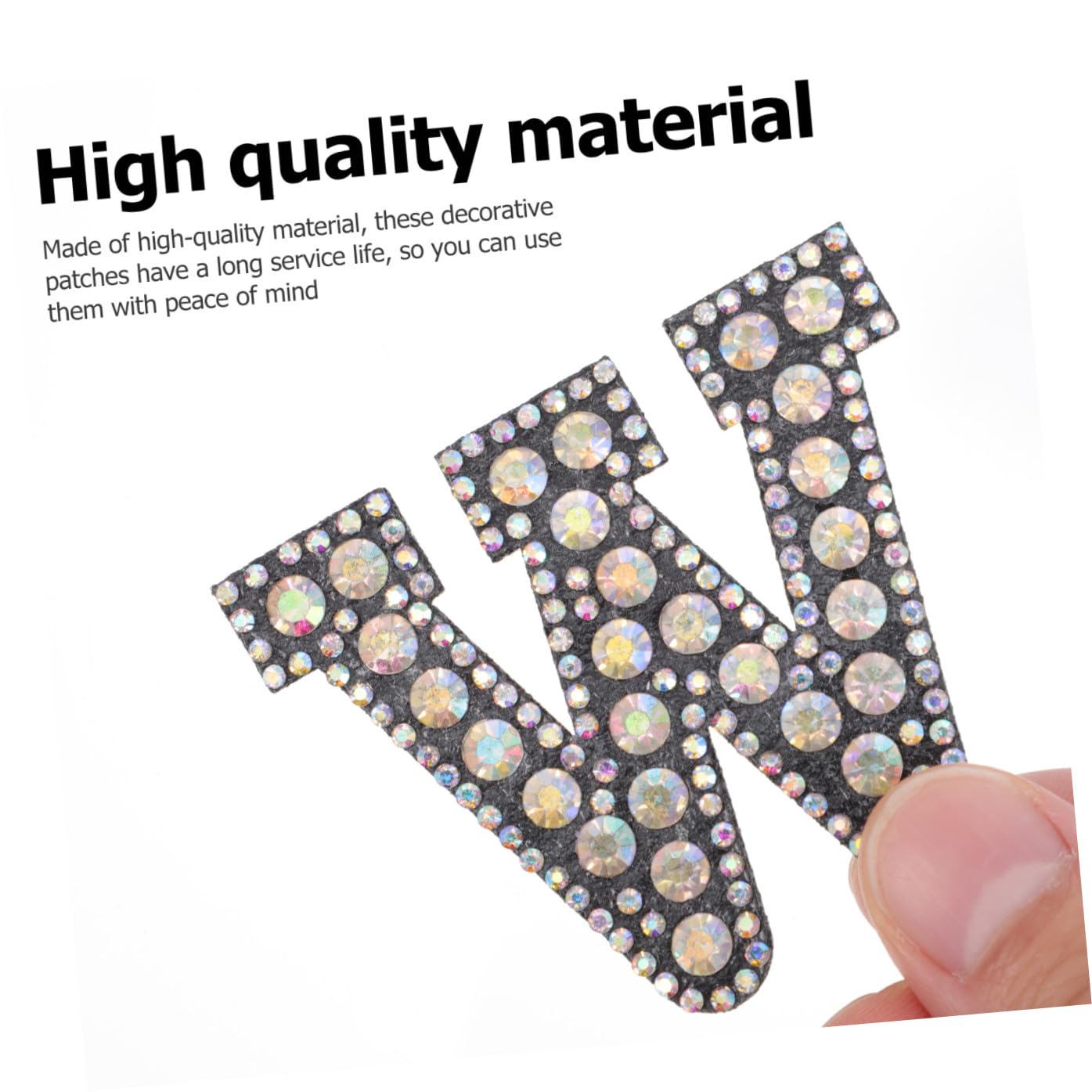 Housoutil 2 Set Toppe Termoadesive Con Strass Per Decorare Abbigliamento Borse E Scarpe Per Riparazioni E Progetti Fai Da Te 26 Pezzi*2