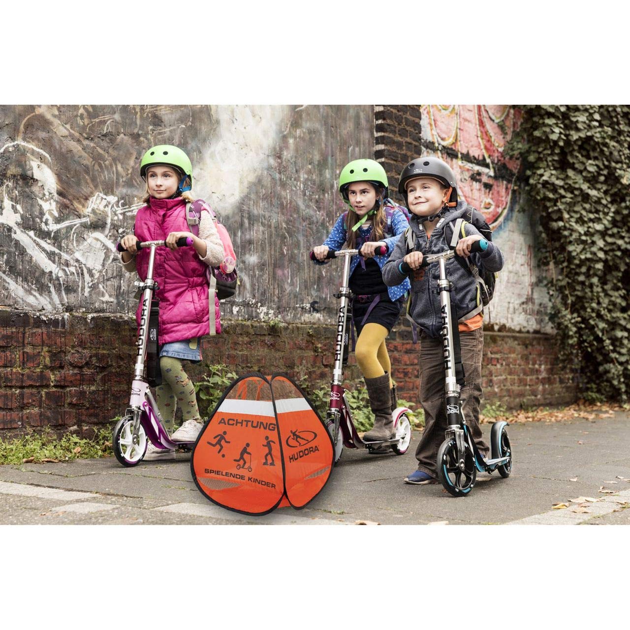 HUDORA Casque de Protection Skater Anthracite 51-55