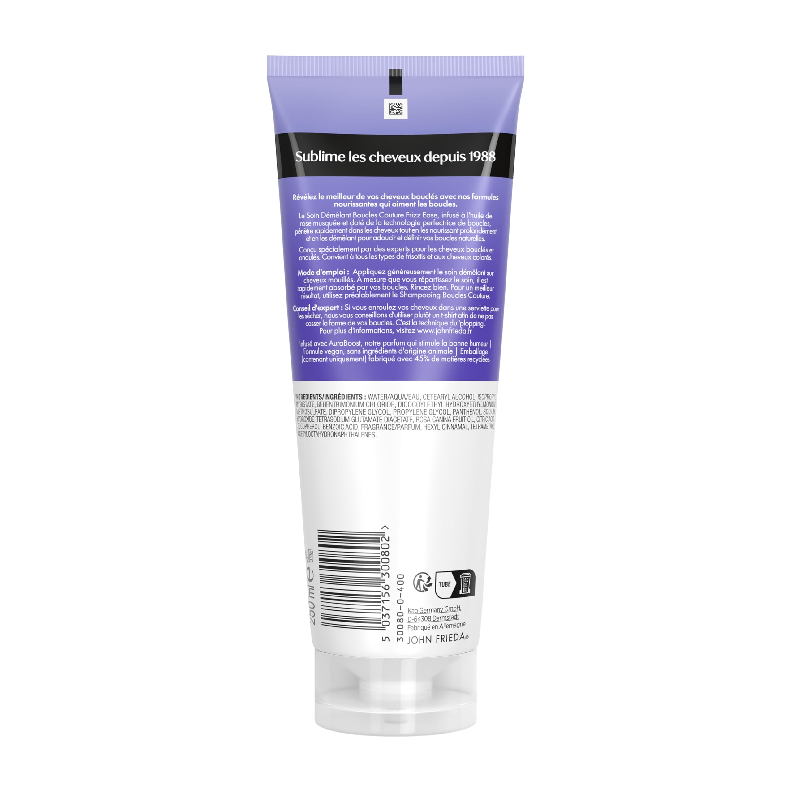 Frizz Ease Soin Démêlant Boucles Couture 250ml
