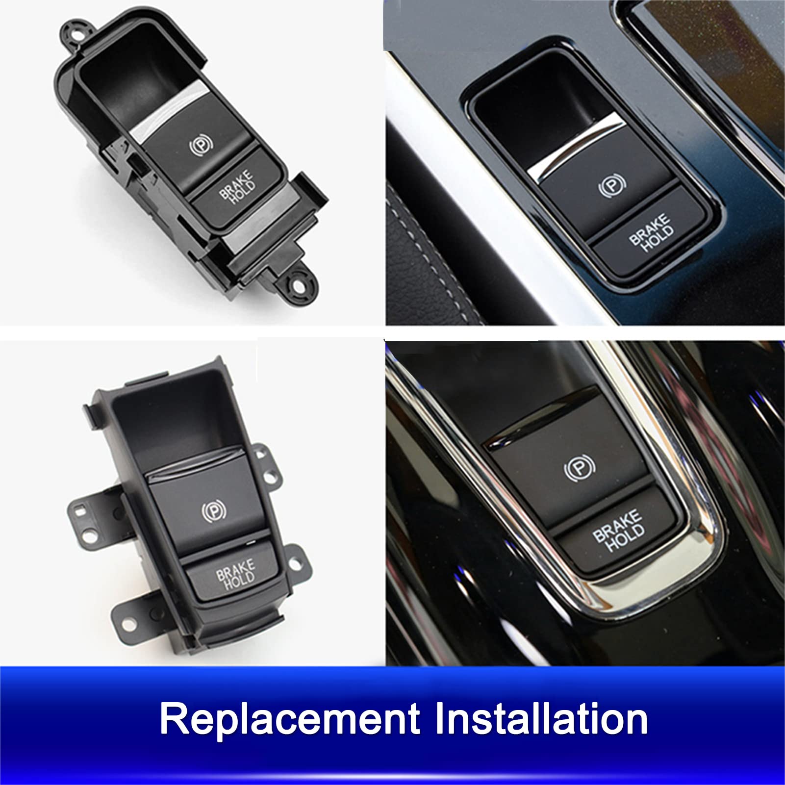 Interruptor de freno de mano eléctrico de 12 pines, interruptor de retención de freno ABS para accesorio de coche HRV XRV VEZEL 35355-T7A-J01