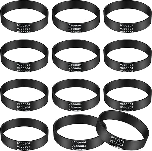 Miniatura 8 de Honoson Cinturón de vacío 0300604 - Correas de repuesto compatibles con aspiradora vertical Oreck XL (4 piezas)