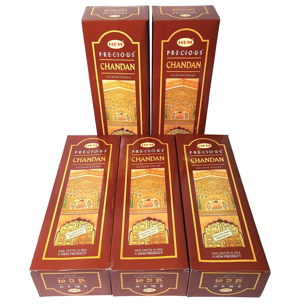 Amazon.co.jp: HEM チャンダン香 スティック5BOX(30箱) CHANDAN