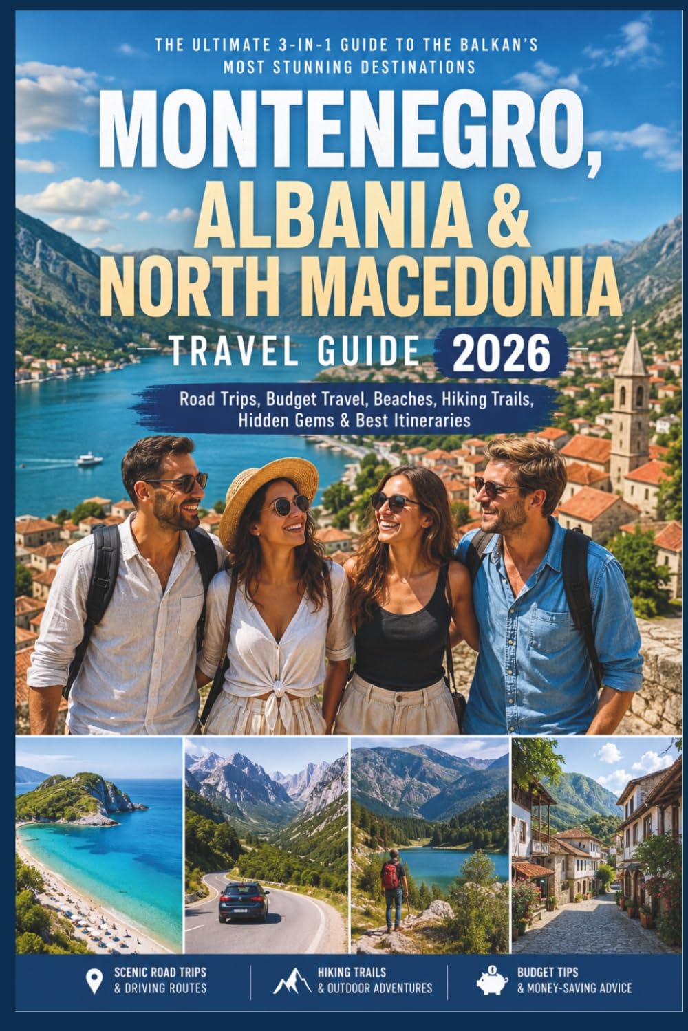 Montenegro, Albania & North Macedonia Travel Guide 2026: Road Trips, Budget Travel, Beaches, Hiking Trails, Hidden Gems & Best Itineraries