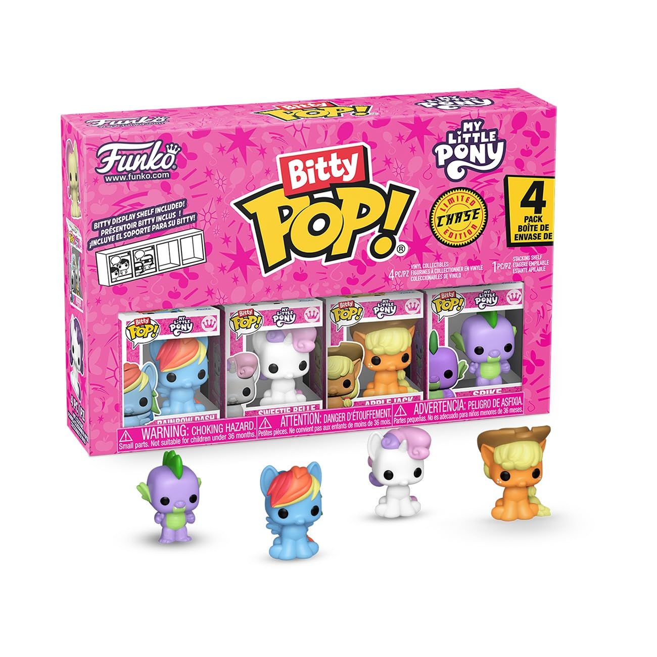My Little Pony funko フィギュア Funko Bitty Pack: My Little Pony - Rainbow Dash and a Surprise