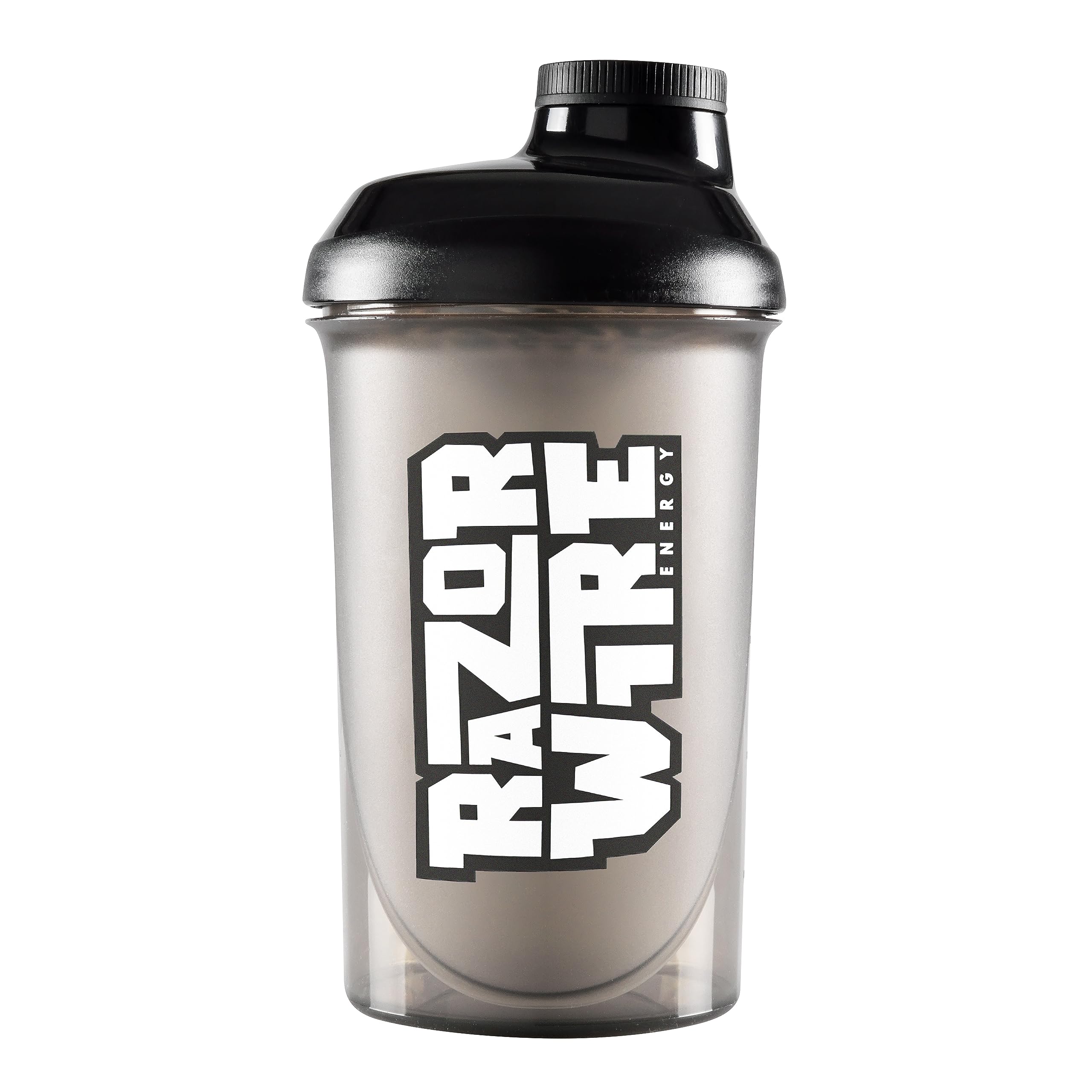 Razor Wire Recon 500Ml Energy Retro Shaker Bottle, 500Ml Protein Shaker Dishwasher, Microwave And Freezer Safe - Recon