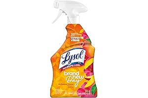 Lysol All-Purpose Cleaner, Sanitizing and Disinfecting Spray, Mango & Hibiscus Scent, 32oz