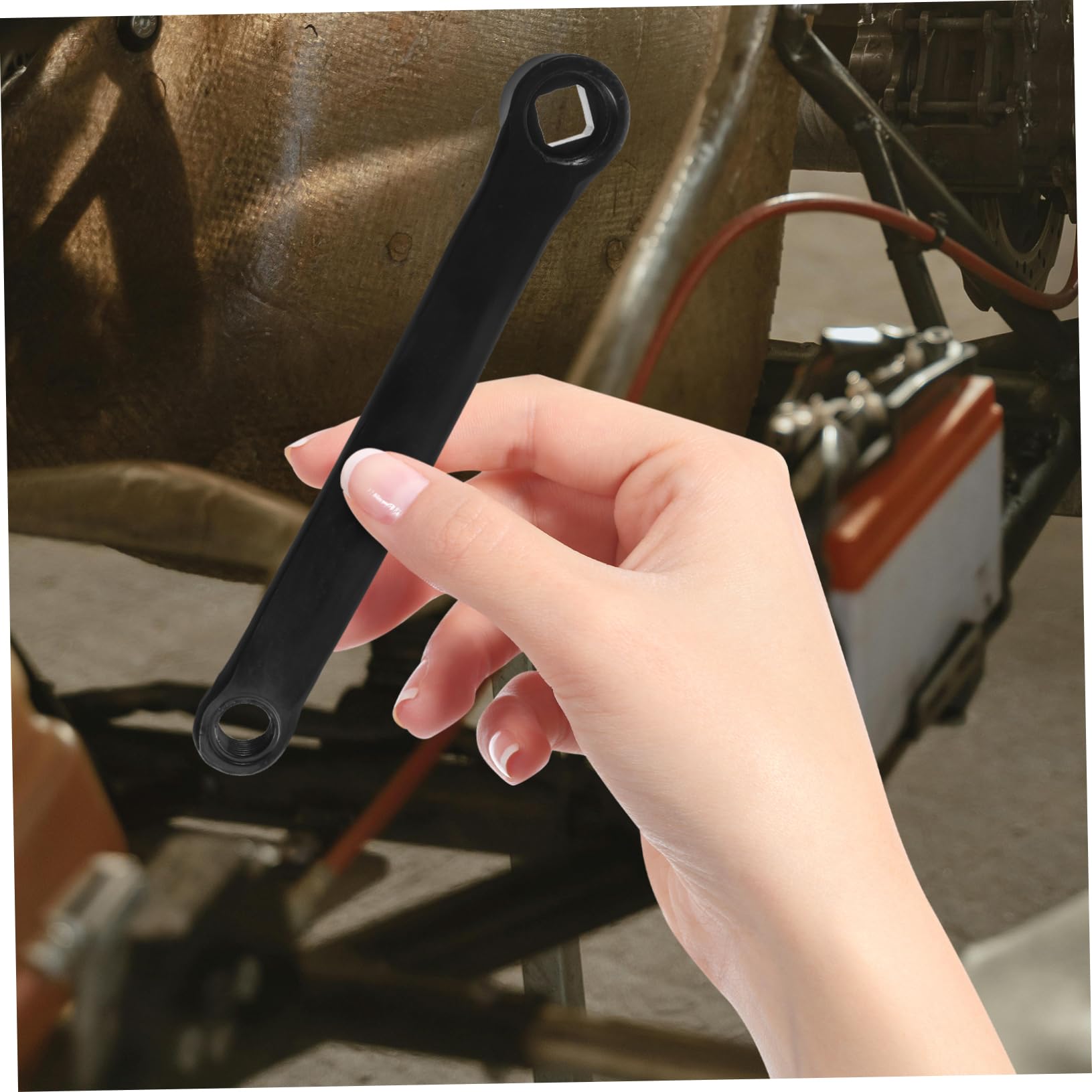 POPETPOP Guarnitura Bicicletta Denti Nera Set Leve Leggere e Resistenti Ricambio Pedivella e Corona per Riparazione Bici Accessorio Alta Durata e Prestazioni Ottimali