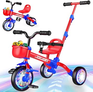 HappyGoLucky HappyGoLucky Cruiser 5-en-1 avec Roues LED Multicolores