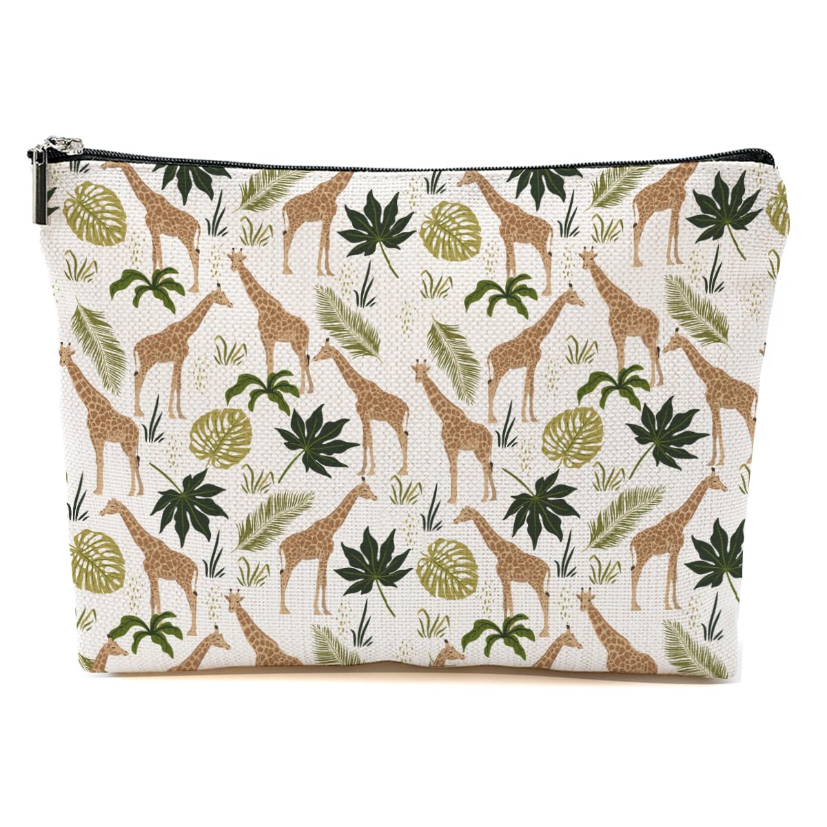 Cute Giraffe Makeup Bag Giraffe Gifts Giraffe Lovers Gifts Rainforest Travel Accessories Bag Mothers Day Christmas Birthday Gift Ideas for Women