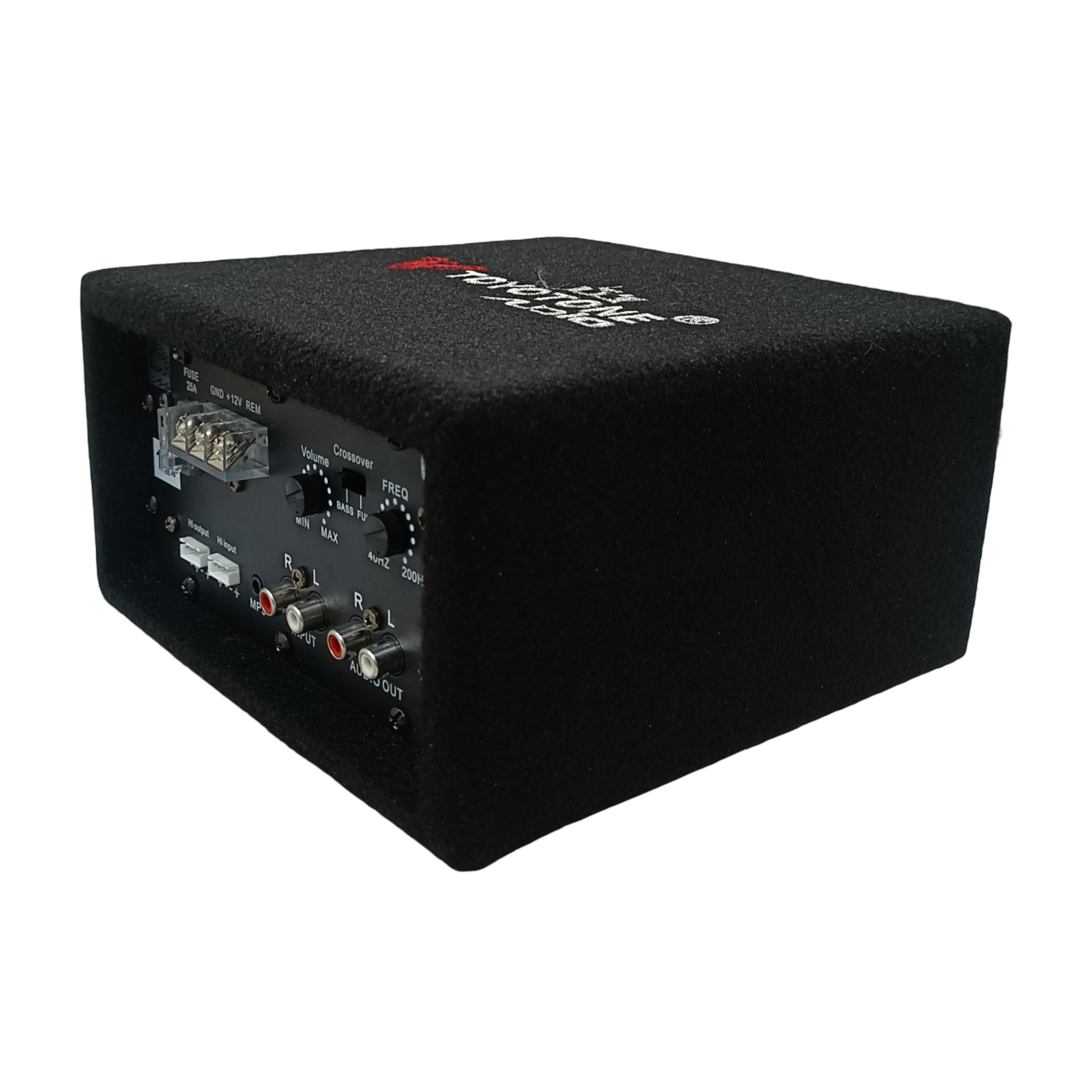 12V, 150W Peak Power Pure Bass Automotive Car Amplifier Stereo Power Mono Amplifier MOSFET Carpet Finish Based for Without amp Subwoofer/Passive Bass Tube