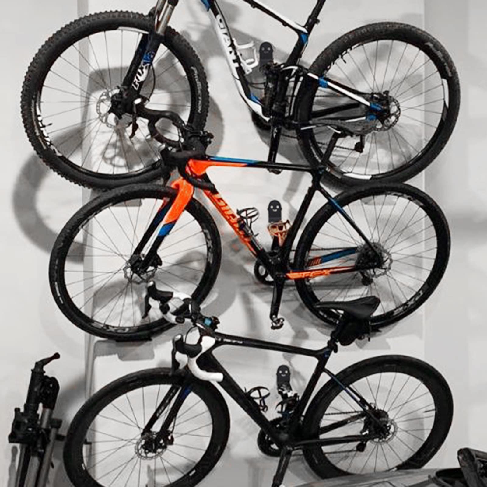 Ständer Wandhalterung Fahrradhalter Mountainbike Träger Steht Aluminium Aufbewahrungsbügel Hakenmontierter Rack Ständer Fahrrad Wandhalterungs Aufhänger