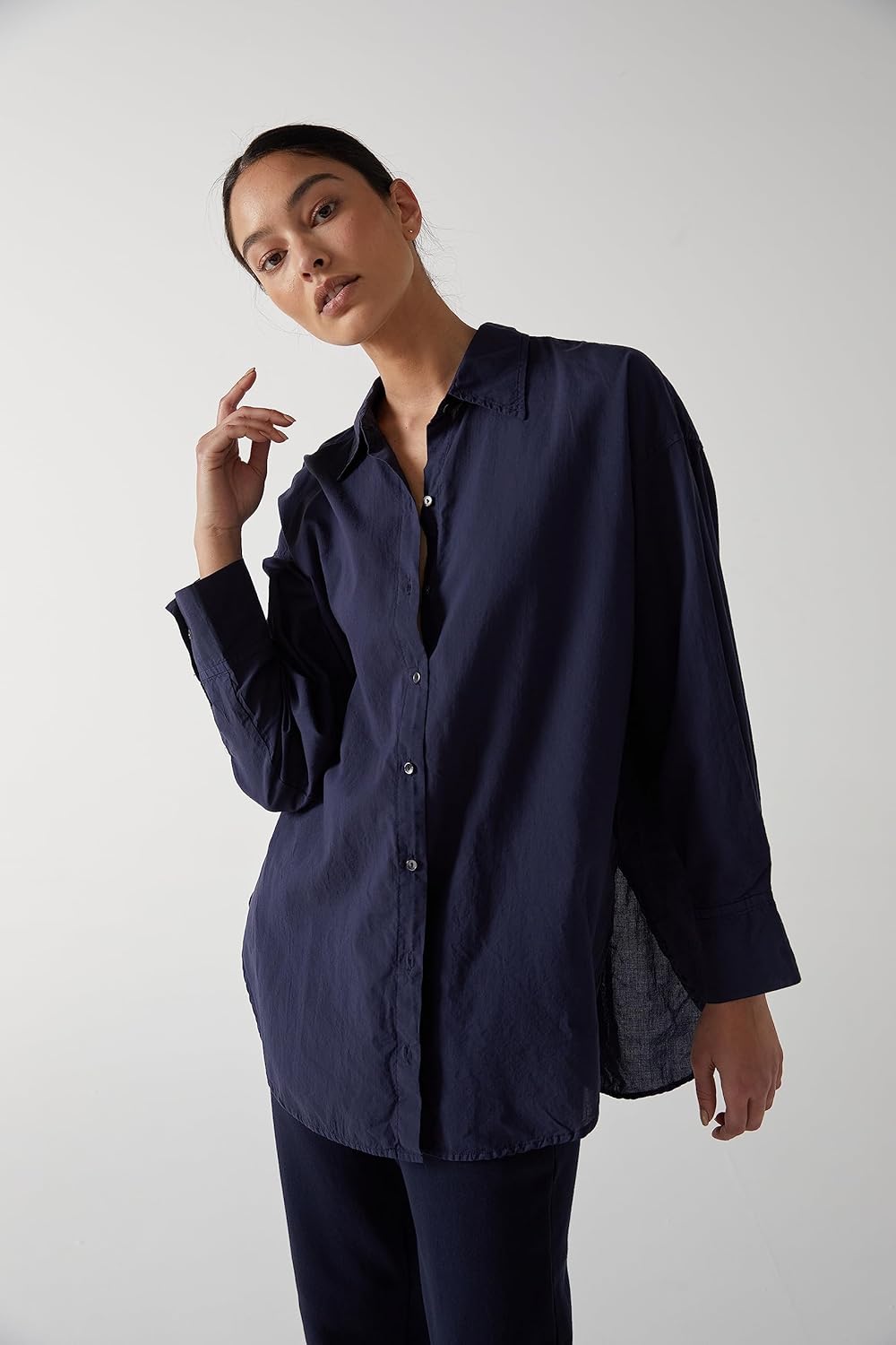 Velvet by Graham & Spencer Women's Redondo by Jenny Graham Classic Cotton Button Down - Image 6