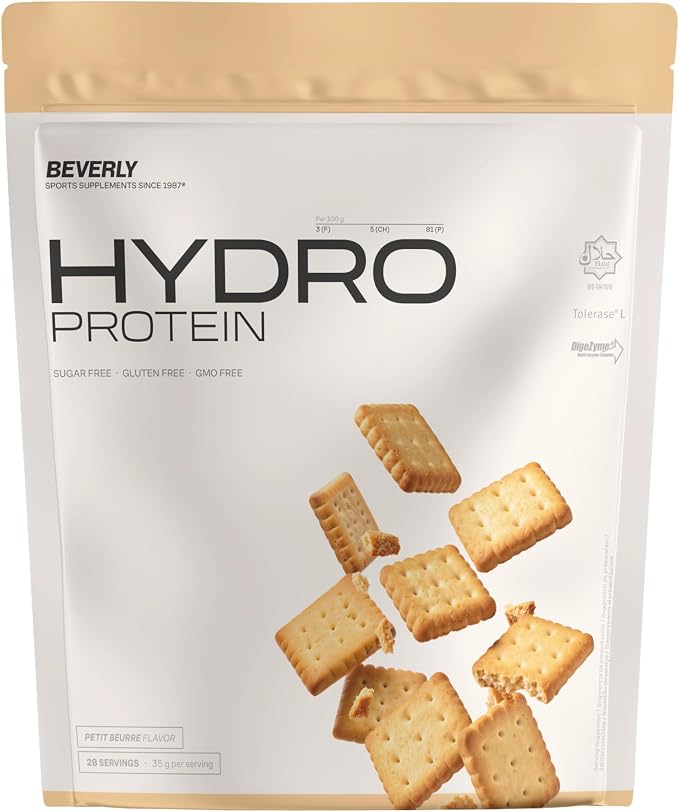 Beverly HYDRO PROTEIN: Proteína Hidrolizada de Suero con DigeZyme y Tolerase