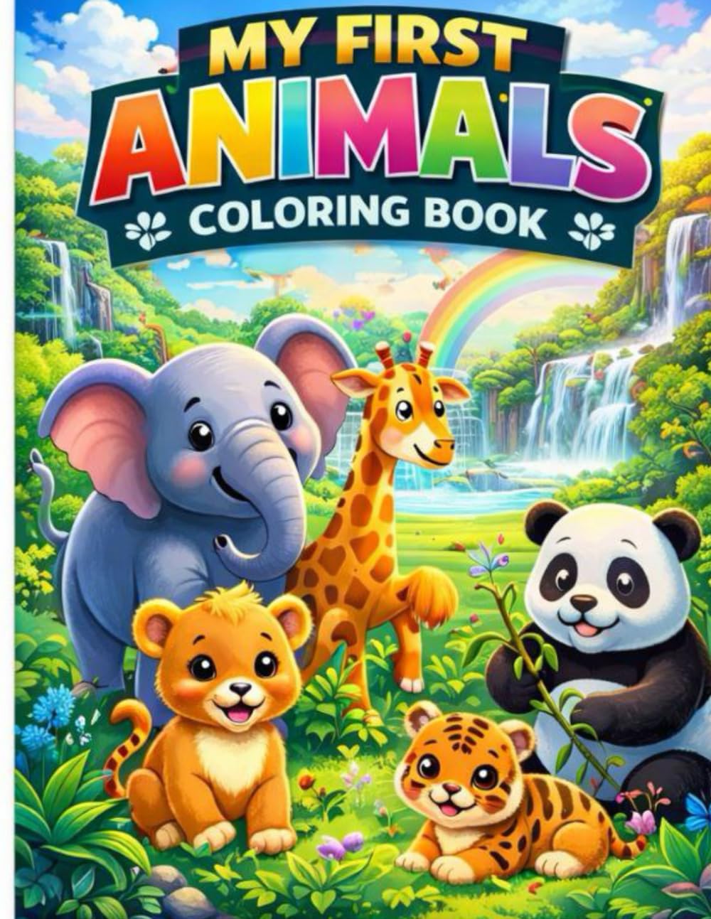 My First Animals Coloring Book (Unicorn Coloring Book for Girls)