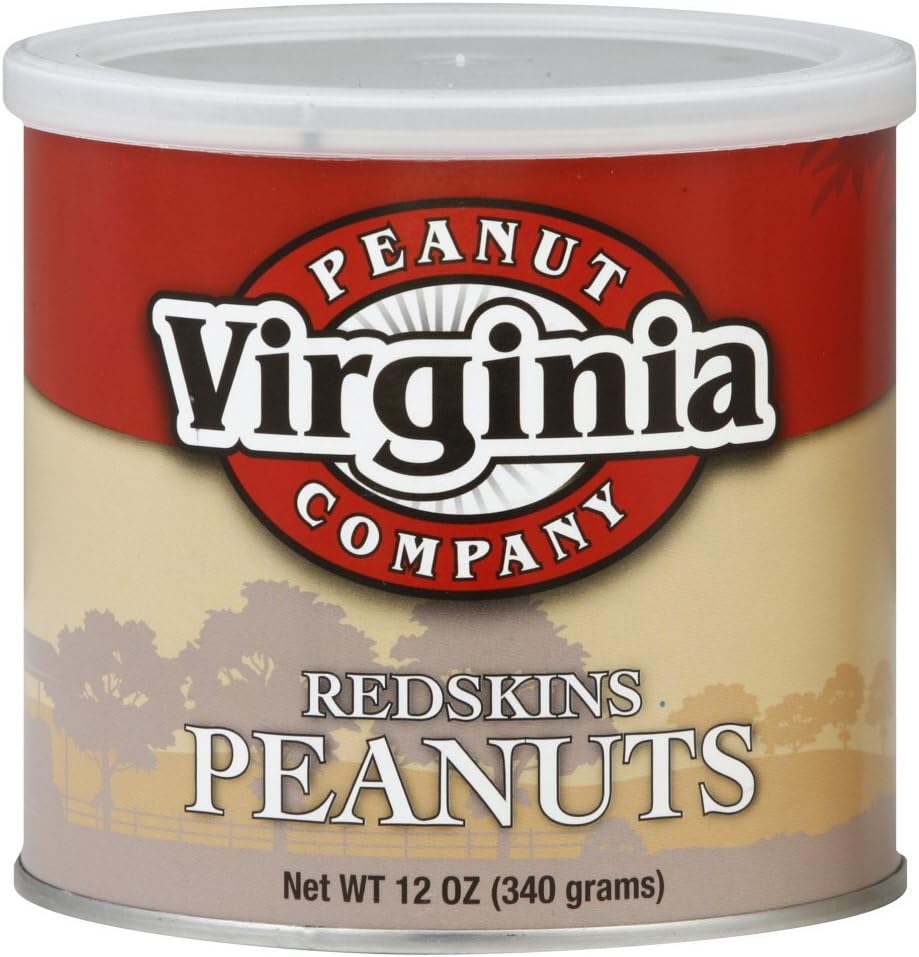 VIRGINIA PEANUT PEANUT REDSKIN, 12 OZ