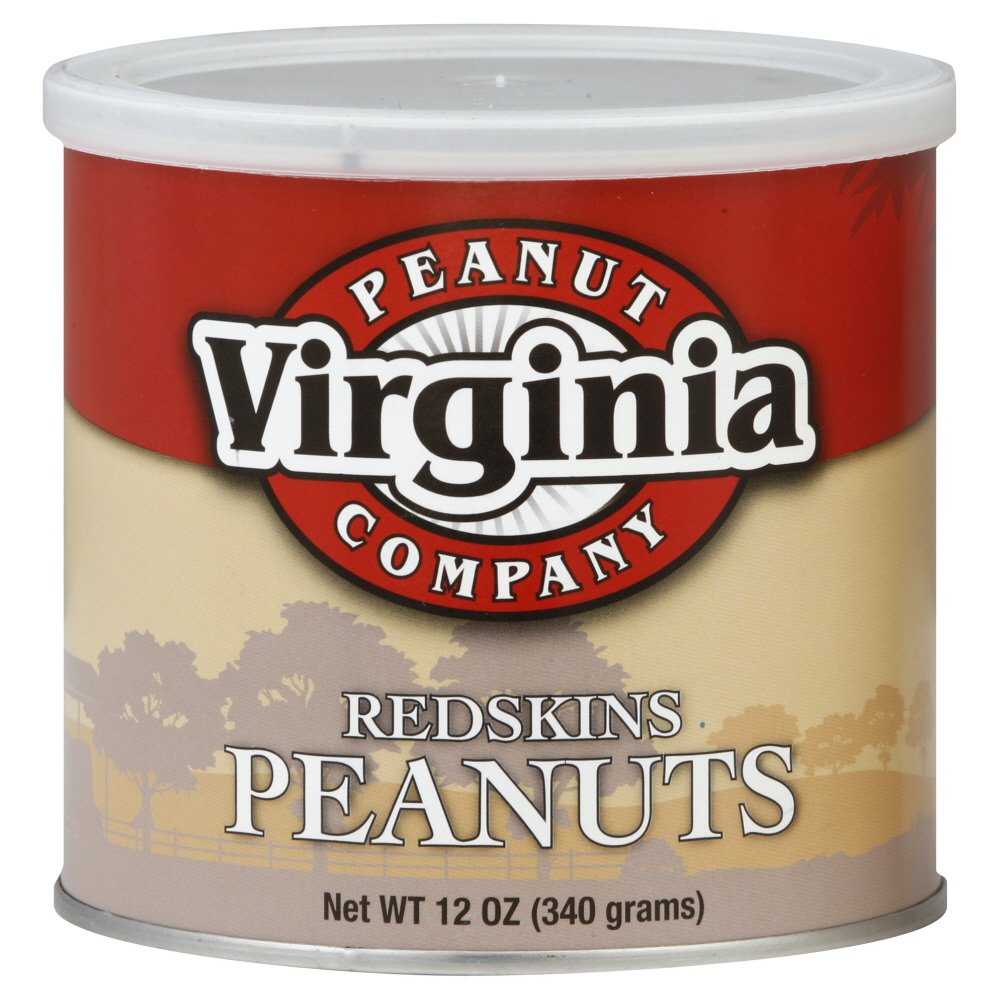 VIRGINIA PEANUT PEANUT REDSKIN, 12 OZ