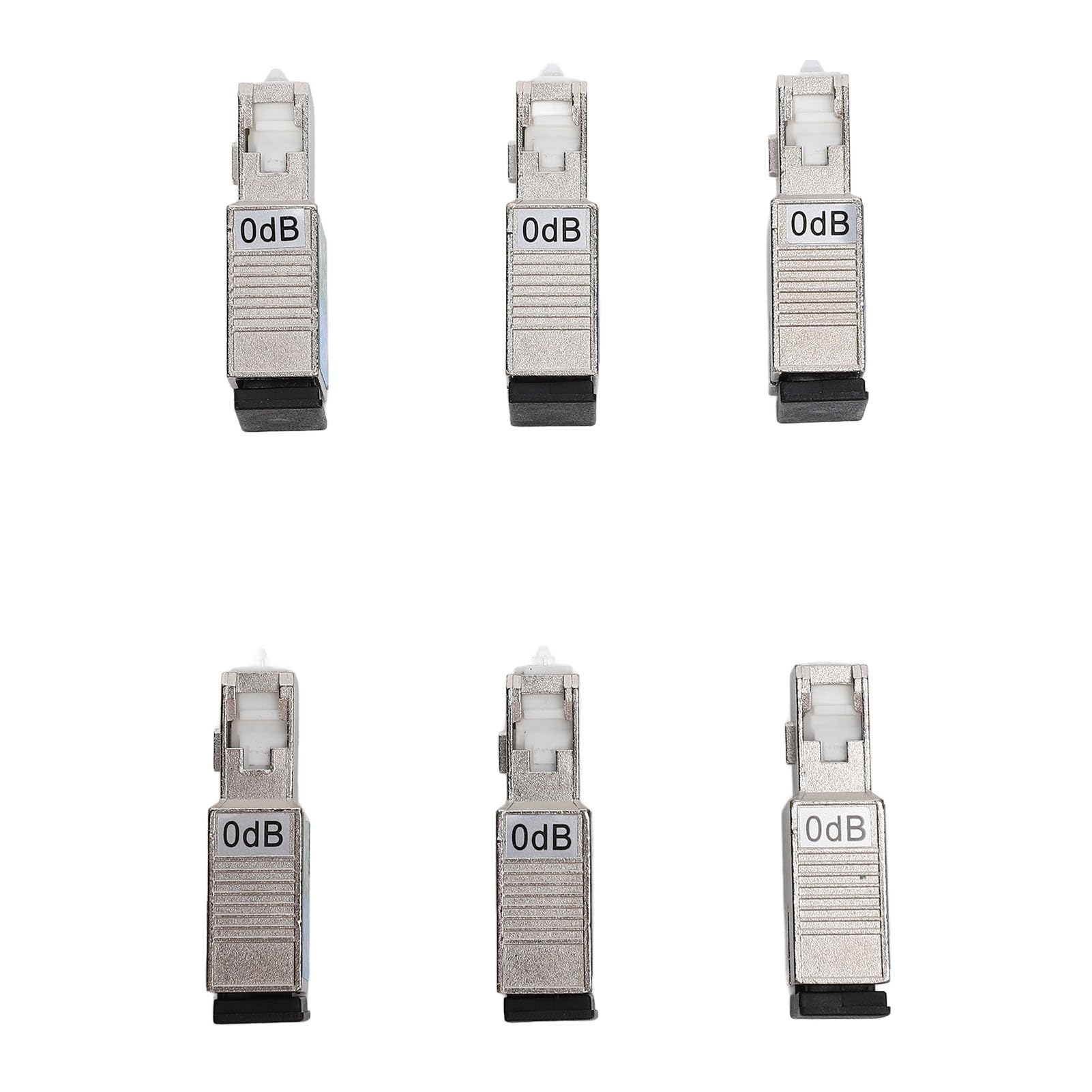 banapoy Glasfaser-Adapter, 33 Stück, SCStecker auf SC-UPC-Buchse, Glasfaser-Koppler, SC-auf-SC-Faser-Koppler, Singlemode-Hybrid-Optik-Stecker-Adapter für CATV-System