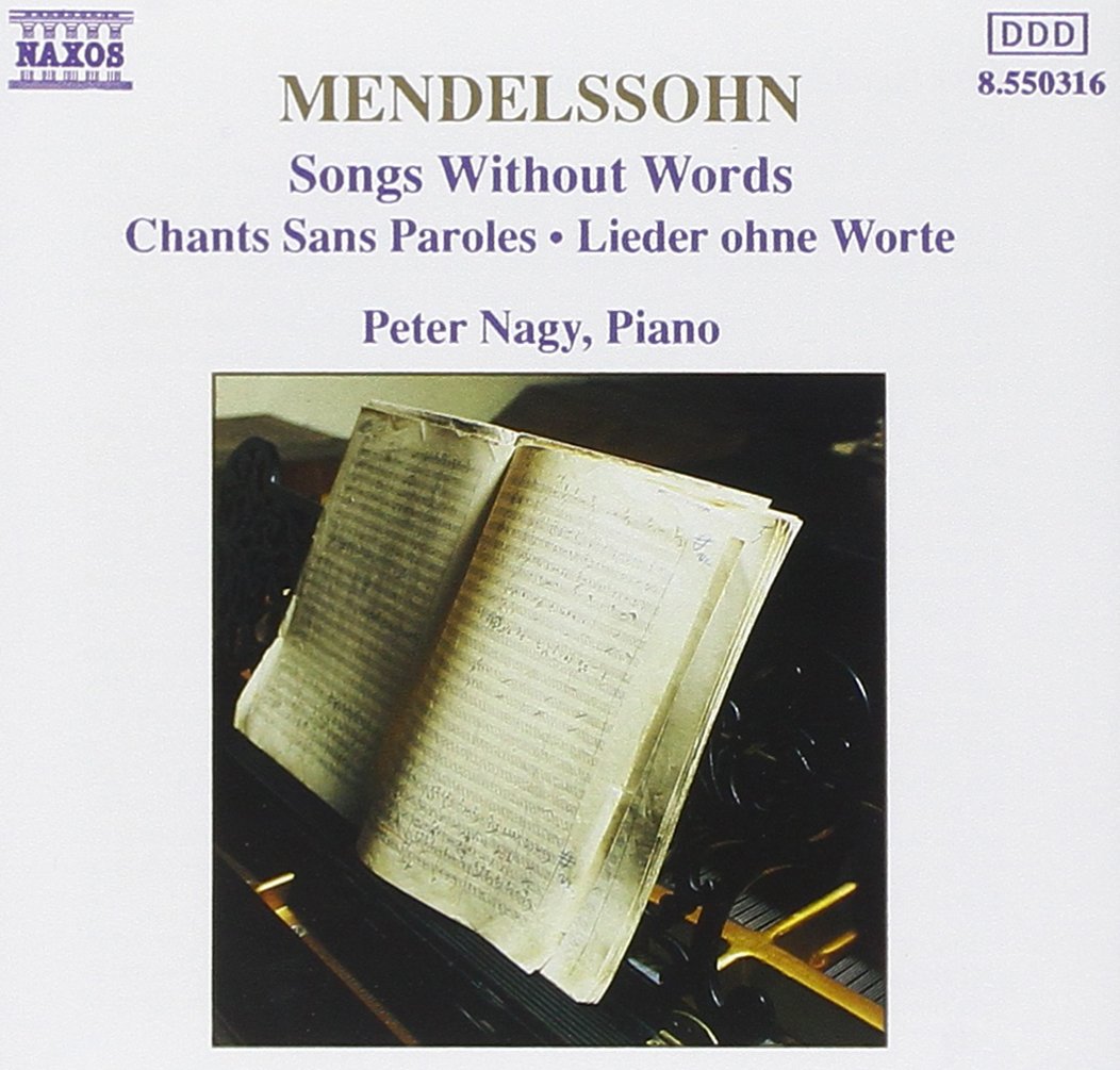 Lieder Ohne Worte-1 [Audio CD] MENDELSSOHN,F.