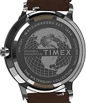 Timex Waterbury Classic Brown Leather Strap Watch