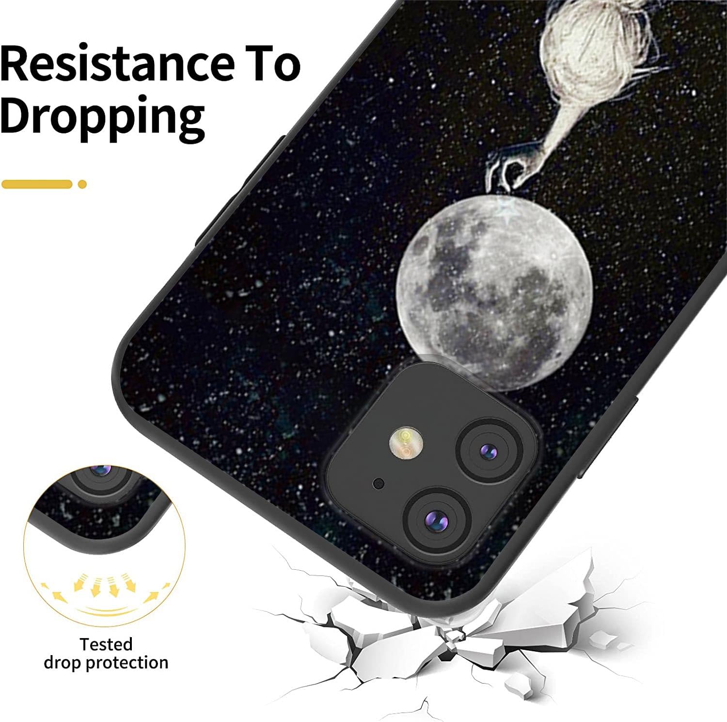 Cover Morbida Trasparente Con Stampa Gufo Per Huawei Y7 E Nova Lite Plus - Custodia In TPU - 2