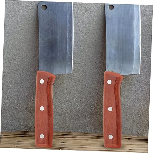 Miniatura 4 de DOITOOL Juego de mangos de madera para cuchillos antideslizantes de repuesto para picadores de cocina