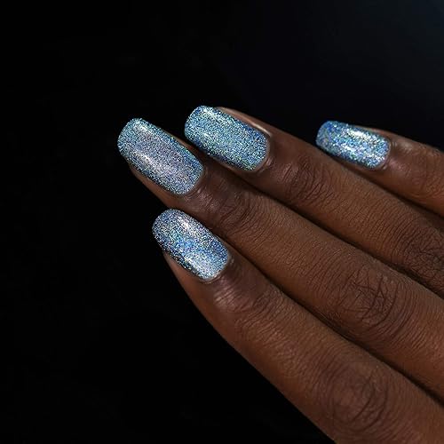 Miniatura 137 de ILNP Madison Ave Esmalte de uñas holográfico metálico rosa antiguo