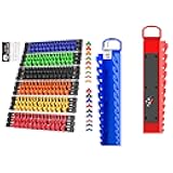 Bundled Products-2 Items: 18PCS Socket Organizer & 2PCS Wrench Organizer