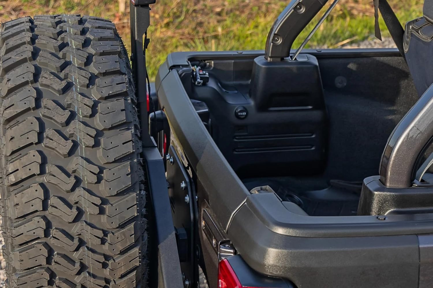 Rough Country Trail Cladding Tailgate Protector for Jeep Wrangler JL/Unlimited (2018-2025) - Durable Tailgate Protection, Scratch & Impact Resistant, Easy Install
