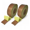 High Temperature Teflon Tape Roll PTFE Coated Fiberglass Pressure Sensitive with Yellow Peel Off Liner 2 Inches Wide X 33 Yards 2 X 99 Feet for Vertical Form Fill Seal, Sealing Machines 2 Pack