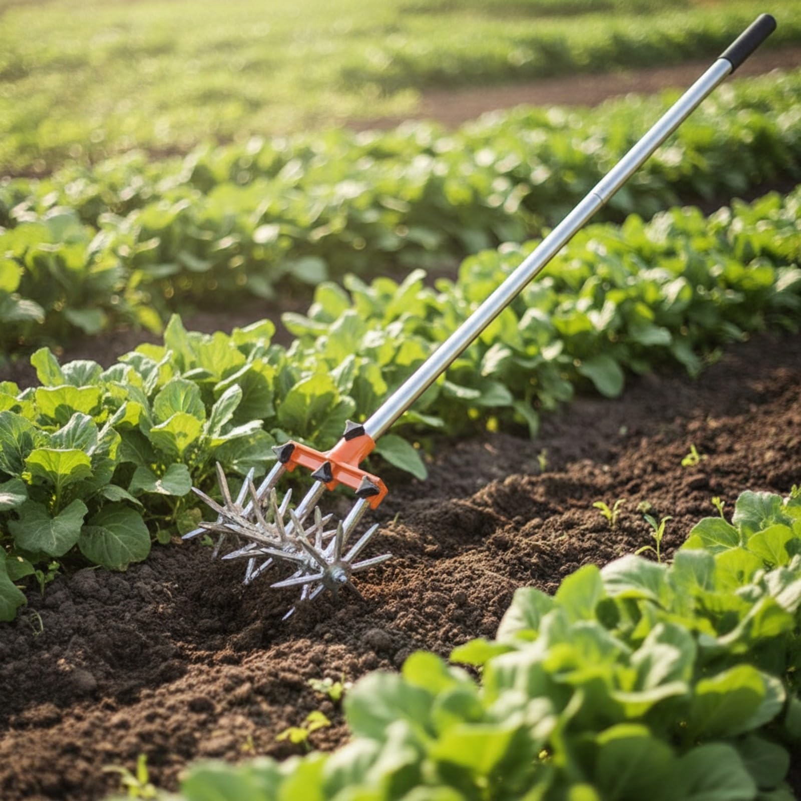 Coltivatore a Rotazione Rapido | Robusto, Sarchiatore, Efficiente, Attrezzo per il Giardinaggio, Aiuole, Giardinieri