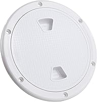 Vista 9 de Five Oceans Escotilla para barco, escotilla de acceso marítimo, escotilla redonda de placa de inspección con cubierta desmontable, antideslizante