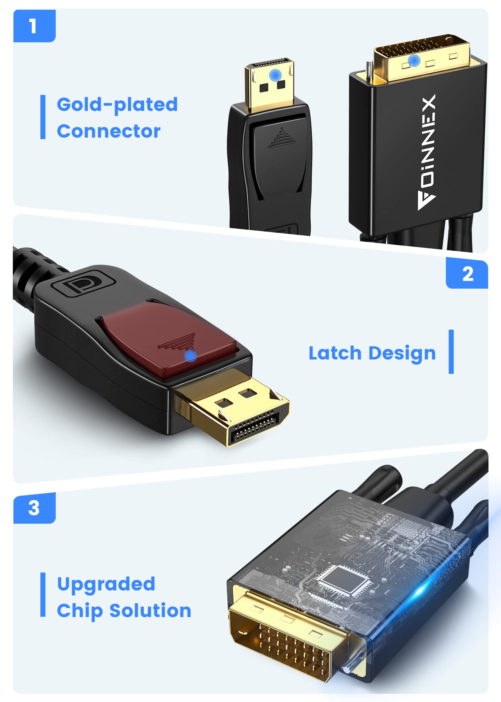 Adattatore da HDMI (High-Definition Multimedia Interface, interfaccia multimediale ad alta definizione) a DP (DisplayPort)