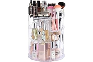 Rotating Skincare Organizer: Maximize Storage, Minimize Clutter