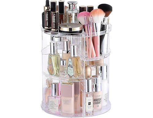 Best 360 Degree Rotating Makeup Organizer: Keep Your Beauty Essentials at Your Fingertips
