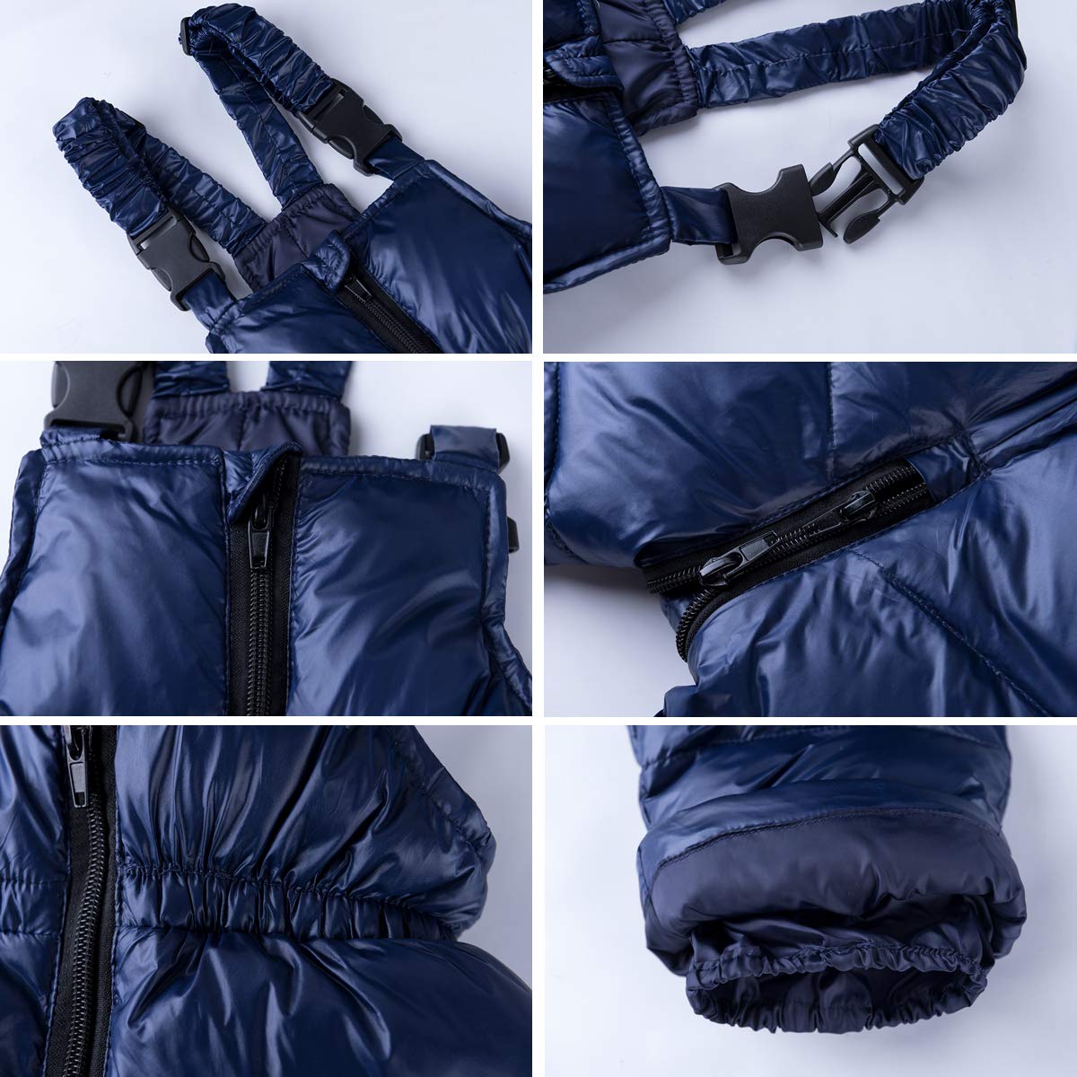 Kids Winter Puffer Jacket and Bib Snowpants - Ski Suits 2-Piece Snowsuit Ultralight Skisuit Set Hooded Coats and Bib Pants, Blue 3-4 Years : Clothing, Shoes & Jewelry