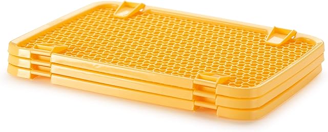 Tescoma 895360 Three Looms Dryer, Plastic, Yellow