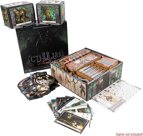 docsmagic.de Organizer Insert for Cthulhu: Death May Die Box 