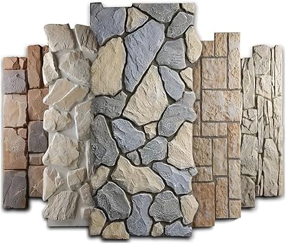 Faux Stone Wall Panels - 3D Veneer for Indoor and Outdoor Decoration