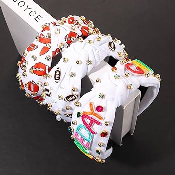 Diadema De Fútbol, Aro Para El Pelo Para El Juego De Fútbol De La Copa Mundial, Suministros Para Fanáticos Del Fútbol Para Mujeres Y Niñas Jóvenes