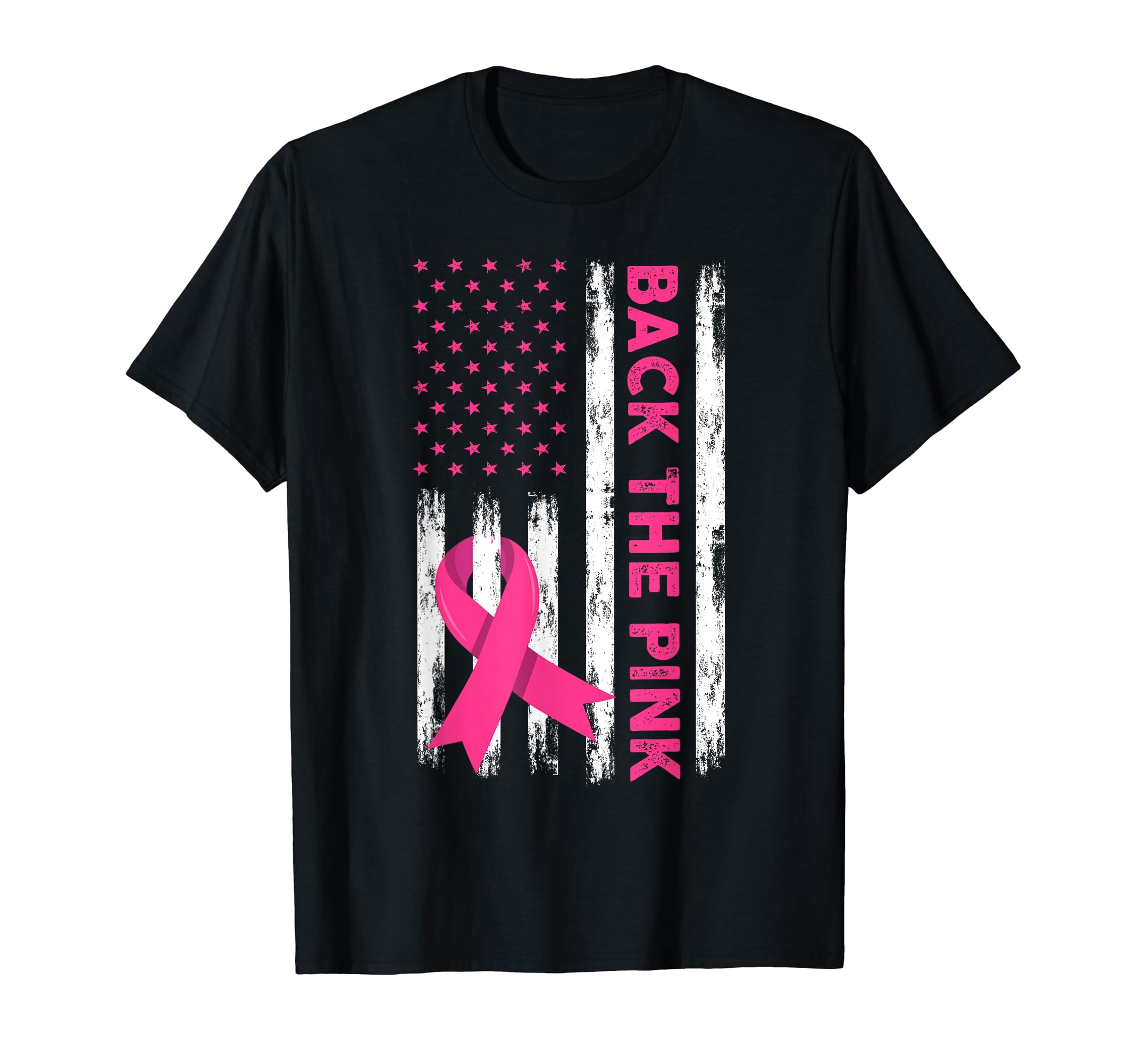 Back The Pink Breast Cancer Awareness T-Shirt
