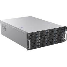 Rosewill 4U Rackmount Server Chassis | Supports up to 24 3.5" 12Gbps Hot Swap | E-ATX Compatible | 3X 120x38mm PWM Fan | RSV-H424