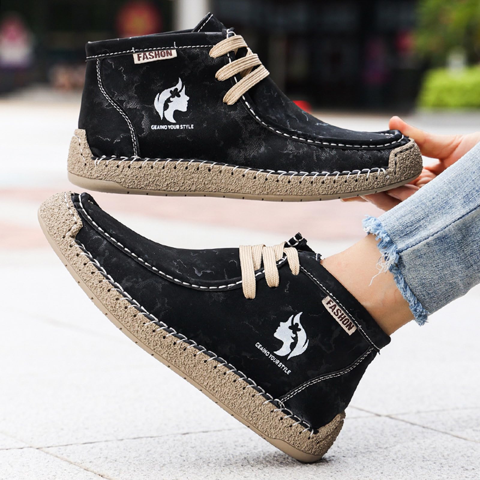 Scarpe da Ginnastica da Donna Ammortizzazione reattiva per Il Tempo Libero Scarpe Sportive Outdoor Morbida Sneakers Morbide Traspiranti per Escursionismo con Suola Morbida Adatte a Lunghe Camminate
