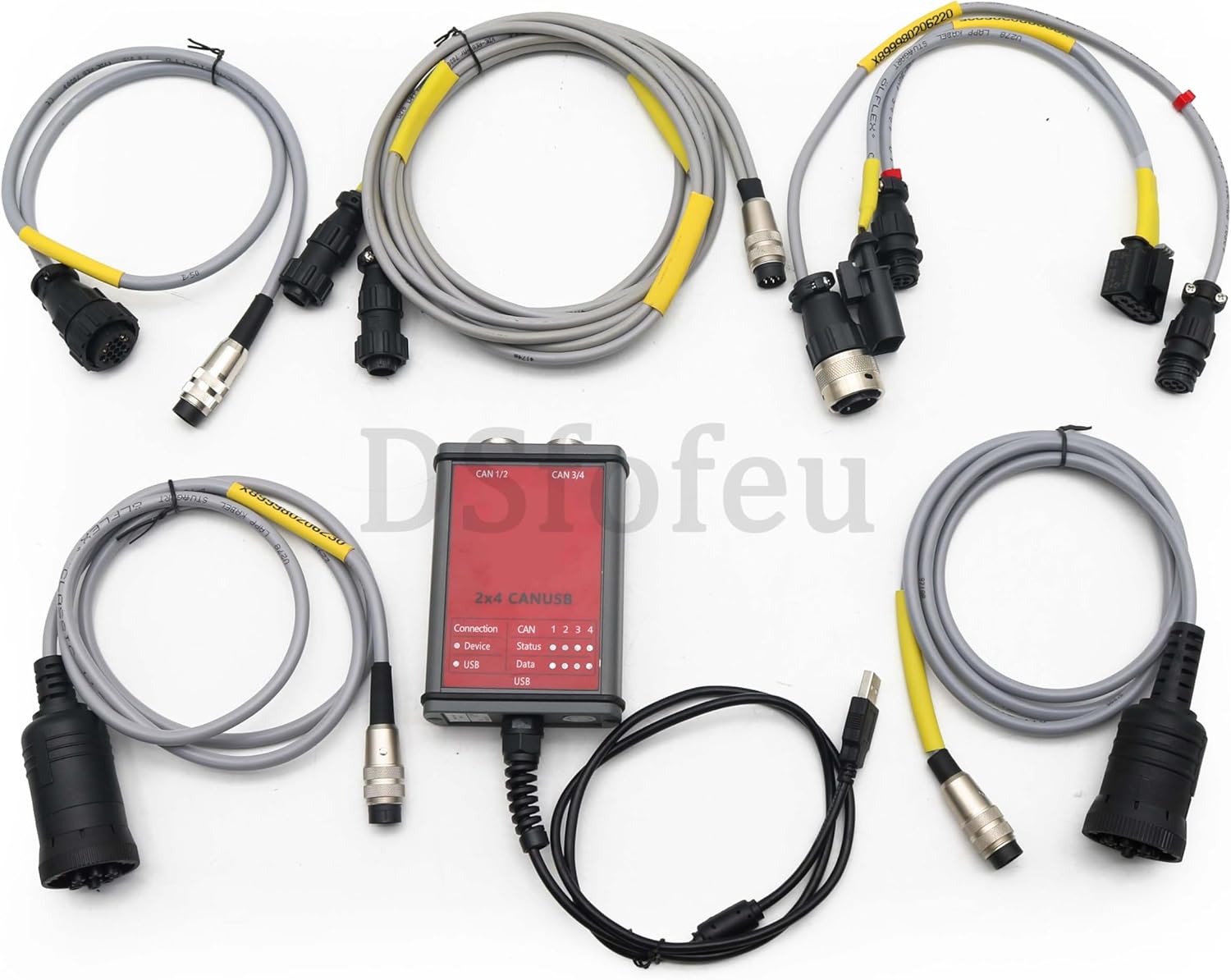 930203400 for AGCO CANUSB Diagnostic Tool OEM EDT Agricultural Machinery FENDT Tractors Heavy Duty Diagnostic Kit (Tool with Software Laptop)